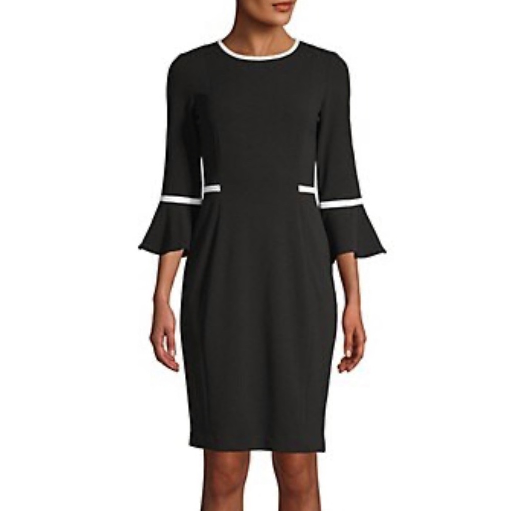 SOLD Calvin Klein black dress